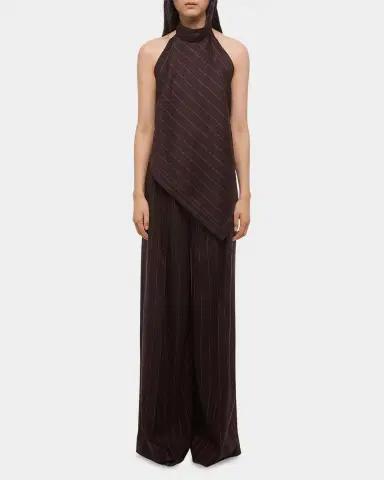 Helmut Lang Halter Scarf Top | Thumbnail 2 Helmut Lang Halter Scarf Top | Thumbnail 2