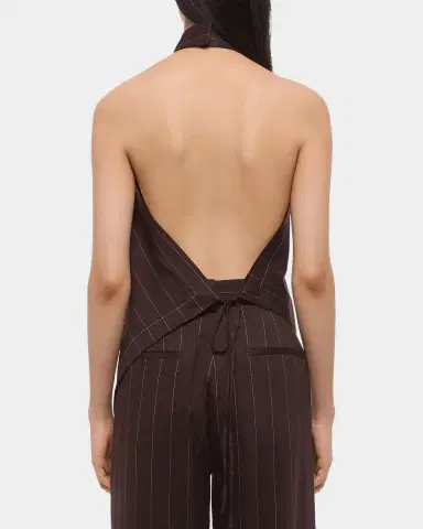 Helmut Lang Halter Scarf Top | Thumbnail 3 Helmut Lang Halter Scarf Top | Thumbnail 3