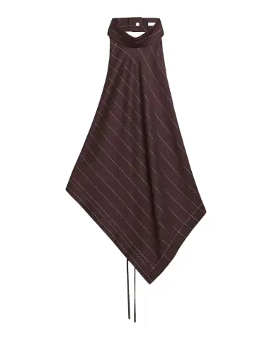 Helmut Lang Halter Scarf Top | Thumbnail 1 Helmut Lang Halter Scarf Top | Thumbnail 1