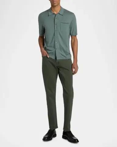 rag & bone Men 's Dyed Mid-Rise Slim-Leg Jeans | Thumbnail 2 rag & bone Men 's Dyed Mid-Rise Slim-Leg Jeans | Thumbnail 2