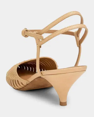 Ulla Johnson Francine 50MM Cage Kitten Heel Pumps | Thumbnail 2 Ulla Johnson Francine 50MM Cage Kitten Heel Pumps | Thumbnail 2
