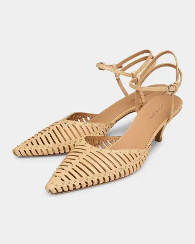 Ulla Johnson Francine 50MM Cage Kitten Heel Pumps | Thumbnail 4 Ulla Johnson Francine 50MM Cage Kitten Heel Pumps | Thumbnail 4