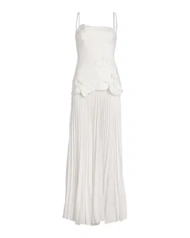Acler Forever Young Avision Floral Appliqué Pleated Maxi Dress | Thumbnail 1 Acler Forever Young Avision Floral Appliqué Pleated Maxi Dress | Thumbnail 1