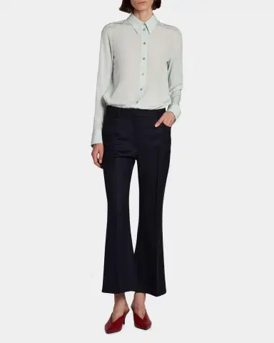 Stella McCartney Iconic Silk Shirt | Thumbnail 2 Stella McCartney Iconic Silk Shirt | Thumbnail 2