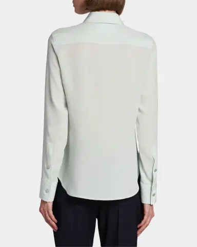 Stella McCartney Iconic Silk Shirt | Thumbnail 3 Stella McCartney Iconic Silk Shirt | Thumbnail 3