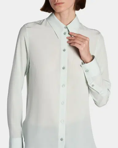 Stella McCartney Iconic Silk Shirt | Thumbnail 5 Stella McCartney Iconic Silk Shirt | Thumbnail 5