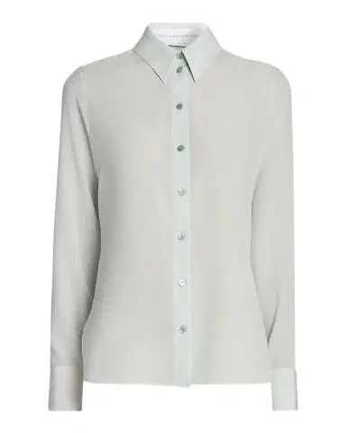 Stella McCartney Iconic Silk Shirt | Thumbnail 1 Stella McCartney Iconic Silk Shirt | Thumbnail 1