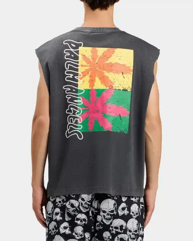 Palm Angels Men's Printed Cotton T-Shirt | Thumbnail 3 Palm Angels Men's Printed Cotton T-Shirt | Thumbnail 3