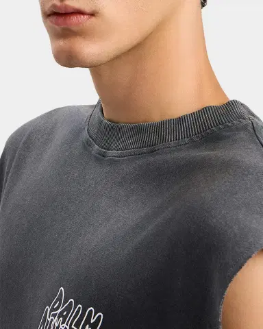 Palm Angels Men's Printed Cotton T-Shirt | Thumbnail 4 Palm Angels Men's Printed Cotton T-Shirt | Thumbnail 4