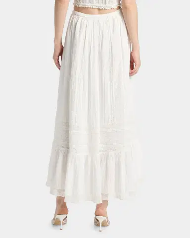 LoveShackFancy Brina Eyelet Lace Cotton Maxi Skirt | Thumbnail 3 LoveShackFancy Brina Eyelet Lace Cotton Maxi Skirt | Thumbnail 3