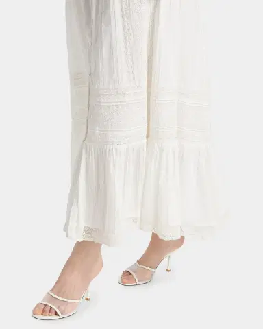LoveShackFancy Brina Eyelet Lace Cotton Maxi Skirt | Thumbnail 5 LoveShackFancy Brina Eyelet Lace Cotton Maxi Skirt | Thumbnail 5