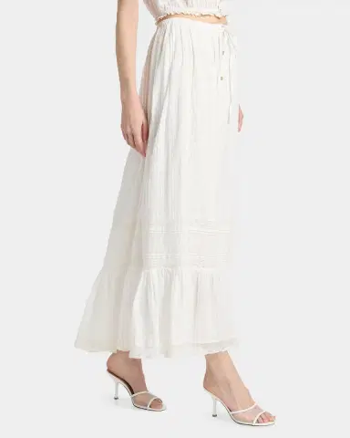 LoveShackFancy Brina Eyelet Lace Cotton Maxi Skirt | Thumbnail 7 LoveShackFancy Brina Eyelet Lace Cotton Maxi Skirt | Thumbnail 7