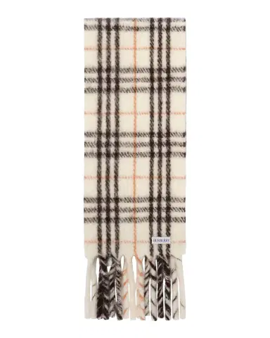 Burberry Men's Check Fringed Alpaca-Wool Scarf | Thumbnail 3 Burberry Men's Check Fringed Alpaca-Wool Scarf | Thumbnail 3