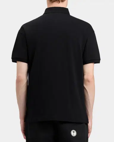 Palm Angels Men's Logo Cotton Polo Shirt | Thumbnail 3 Palm Angels Men's Logo Cotton Polo Shirt | Thumbnail 3