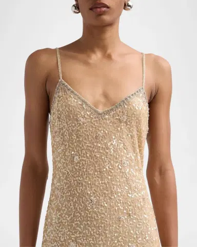 LoveShackFancy Lyrica Embellished A-Line Mini Dress | Thumbnail 5 LoveShackFancy Lyrica Embellished A-Line Mini Dress | Thumbnail 5