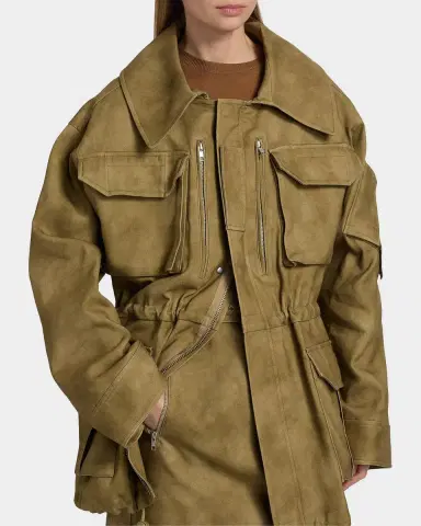 Co Camo Cotton-Blend Military Jacket | Thumbnail 5 Co Camo Cotton-Blend Military Jacket | Thumbnail 5