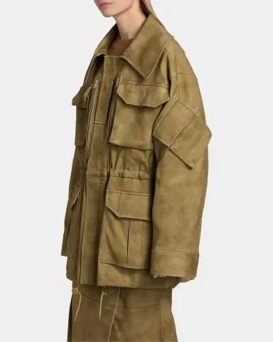 Co Camo Cotton-Blend Military Jacket | Thumbnail 7 Co Camo Cotton-Blend Military Jacket | Thumbnail 7