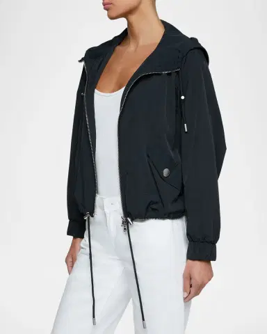 L'Agence Miro Drawstring Hood Windbreaker | Thumbnail 5 L'Agence Miro Drawstring Hood Windbreaker | Thumbnail 5