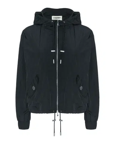 L'Agence Miro Drawstring Hood Windbreaker | Thumbnail 1 L'Agence Miro Drawstring Hood Windbreaker | Thumbnail 1