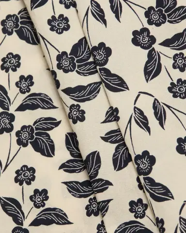 TANYA TAYLOR Adelina Floral Cotton Poplin Top | Thumbnail 6 TANYA TAYLOR Adelina Floral Cotton Poplin Top | Thumbnail 6