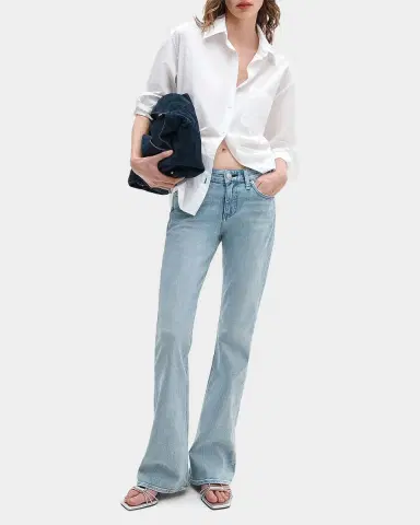 rag & bone Kinsley Low-Rise Bootcut Jeans | Thumbnail 2 rag & bone Kinsley Low-Rise Bootcut Jeans | Thumbnail 2