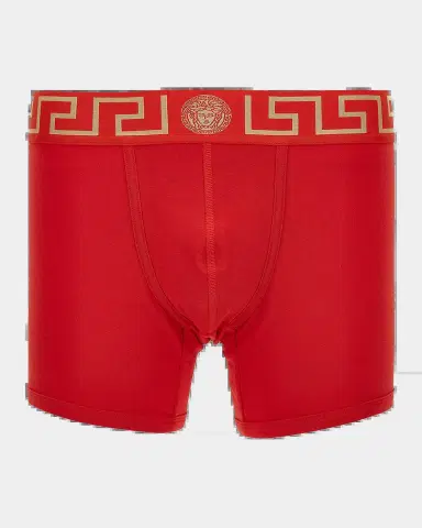 Versace Men's Medusa Key Jersey Boxer Brief | Thumbnail 2 Versace Men's Medusa Key Jersey Boxer Brief | Thumbnail 2