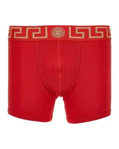 Versace Men's Medusa Key Jersey Boxer Brief | Thumbnail 1 Versace Men's Medusa Key Jersey Boxer Brief | Thumbnail 1