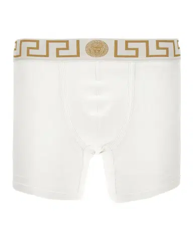 Versace Men's Medusa Key Jersey Boxer Brief | Thumbnail 1 Versace Men's Medusa Key Jersey Boxer Brief | Thumbnail 1