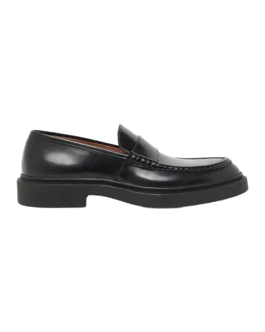 Jil Sander Men 's Leather Penny Loafers | Thumbnail 1 Jil Sander Men 's Leather Penny Loafers | Thumbnail 1