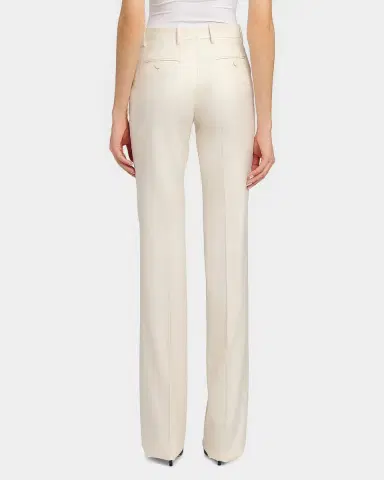 Tom Ford Shadow Striped Wool-Silk Straight-Leg Pants | Thumbnail 3 Tom Ford Shadow Striped Wool-Silk Straight-Leg Pants | Thumbnail 3