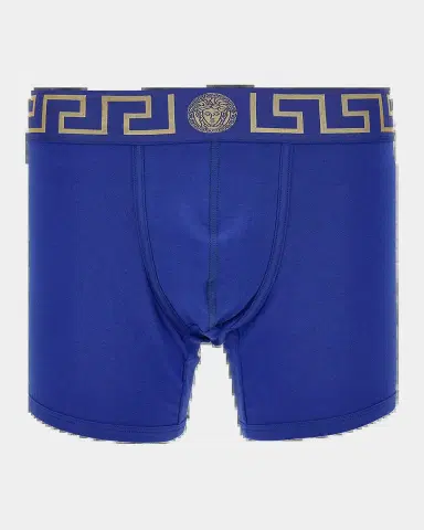 Versace Men's Medusa Key Jersey Boxer Brief | Thumbnail 2 Versace Men's Medusa Key Jersey Boxer Brief | Thumbnail 2