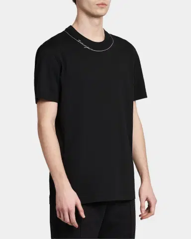 Dolce & Gabbana Men's Logo Cotton T-Shirt | Thumbnail 6 Dolce & Gabbana Men's Logo Cotton T-Shirt | Thumbnail 6