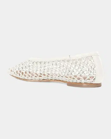 Staud Alba Crocheted Ballet Flats | Thumbnail 3 Staud Alba Crocheted Ballet Flats | Thumbnail 3