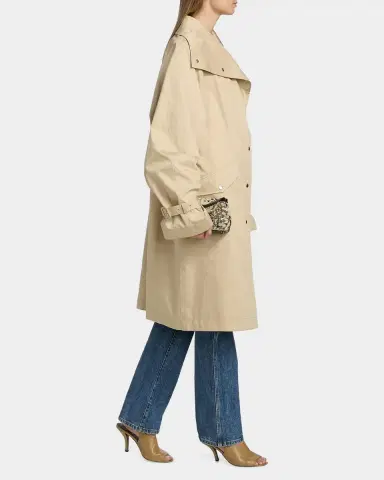 TOTEME Oversized Cotton Trench Coat | Thumbnail 7 TOTEME Oversized Cotton Trench Coat | Thumbnail 7