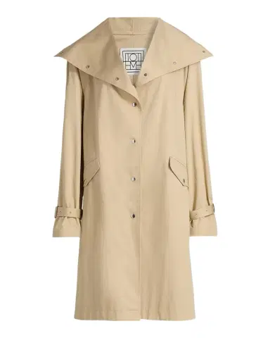 TOTEME Oversized Cotton Trench Coat | Thumbnail 1 TOTEME Oversized Cotton Trench Coat | Thumbnail 1