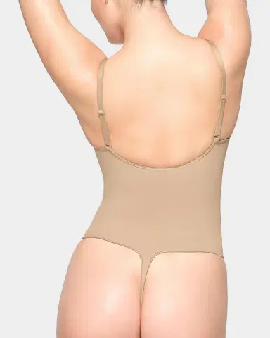 Skims Seamless Sculpt Thong Bodysuit | Thumbnail 3 Skims Seamless Sculpt Thong Bodysuit | Thumbnail 3