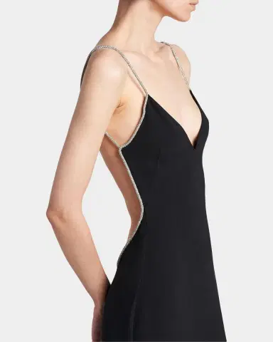 Tom Ford V-Neck Open-Back Trumpet Gown | Thumbnail 5 Tom Ford V-Neck Open-Back Trumpet Gown | Thumbnail 5