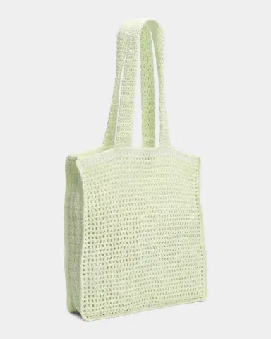 Casablanca Men's X Ladurée Crocheted Tote | Thumbnail 3 Casablanca Men's X Ladurée Crocheted Tote | Thumbnail 3