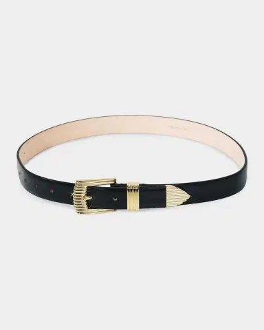 Déhanche Rosen Ridged Leather Belt | Thumbnail 2 Déhanche Rosen Ridged Leather Belt | Thumbnail 2