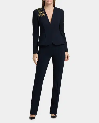 Chiara Boni La Petite Robe Maren Crease-Front Pants | Thumbnail 2 Chiara Boni La Petite Robe Maren Crease-Front Pants | Thumbnail 2