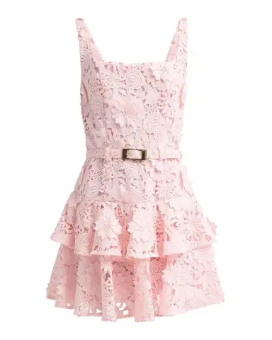 Generation Love Lisette 3D Guipure Lace Minidress | Thumbnail 1 Generation Love Lisette 3D Guipure Lace Minidress | Thumbnail 1