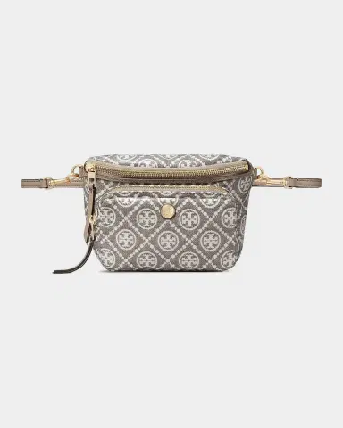 Tory Burch T Monogram Mini Coated Jacquard Belt Bag | Thumbnail 4 Tory Burch T Monogram Mini Coated Jacquard Belt Bag | Thumbnail 4