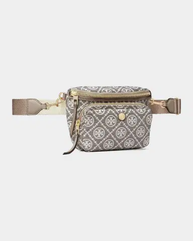 Tory Burch T Monogram Mini Coated Jacquard Belt Bag | Thumbnail 5 Tory Burch T Monogram Mini Coated Jacquard Belt Bag | Thumbnail 5