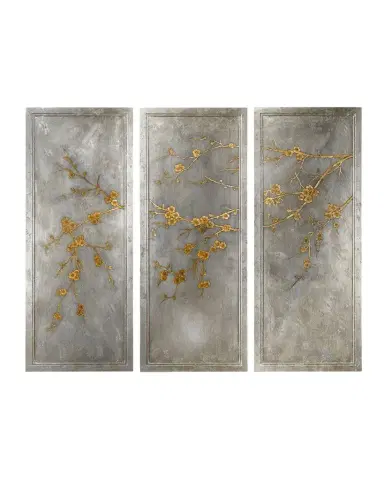 Chelsea House Cherry Blossom Panel Triptych | Thumbnail 1 Chelsea House Cherry Blossom Panel Triptych | Thumbnail 1