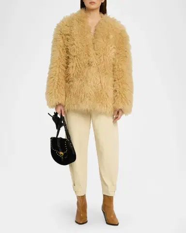 Isabel Marant Altay Small Suede Saddle Crossbody Bag | Thumbnail 5 Isabel Marant Altay Small Suede Saddle Crossbody Bag | Thumbnail 5