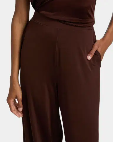 Generation Love Kelela Sheen Jersey Wide-Leg Pants | Thumbnail 5 Generation Love Kelela Sheen Jersey Wide-Leg Pants | Thumbnail 5