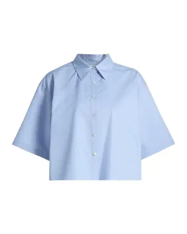 DEREK LAM 10 CROSBY Olivia Cotton Crop Shirt | Thumbnail 1 DEREK LAM 10 CROSBY Olivia Cotton Crop Shirt | Thumbnail 1