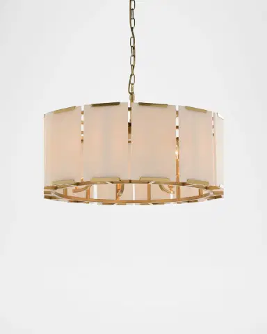 Wildwood Perla 30" 7-Light Alabaster Chandelier | Thumbnail 3 Wildwood Perla 30" 7-Light Alabaster Chandelier | Thumbnail 3