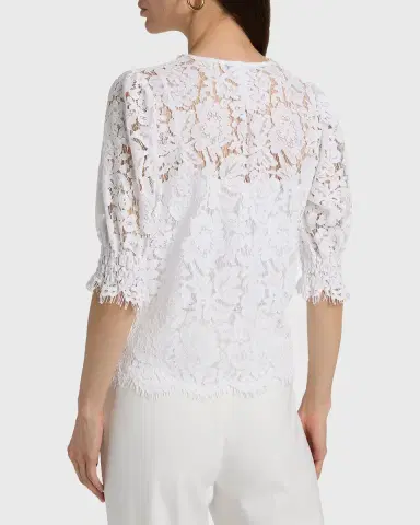 Generation Love Lulu Lace Cascade Blouse | Thumbnail 3 Generation Love Lulu Lace Cascade Blouse | Thumbnail 3