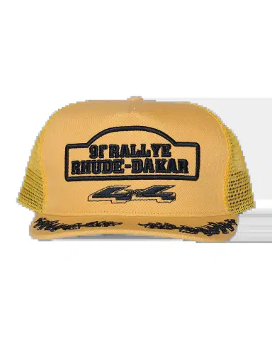 Rhude Men's 4x4 Rally Crest Trucker Hat | Thumbnail 2 Rhude Men's 4x4 Rally Crest Trucker Hat | Thumbnail 2